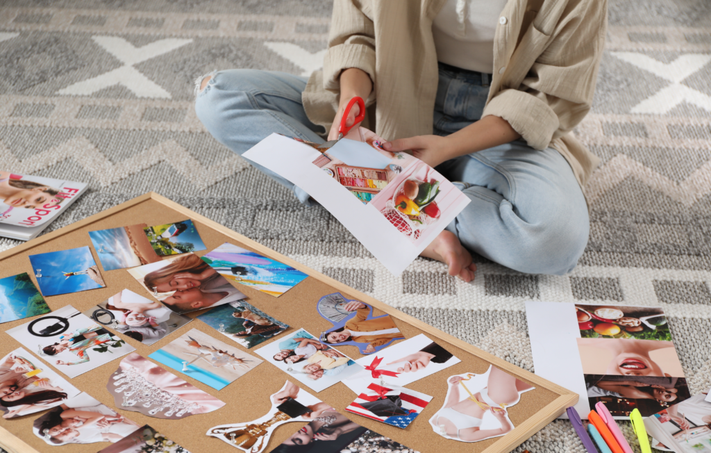 La magia de los vision boards Cómo visualizar tus metas del año